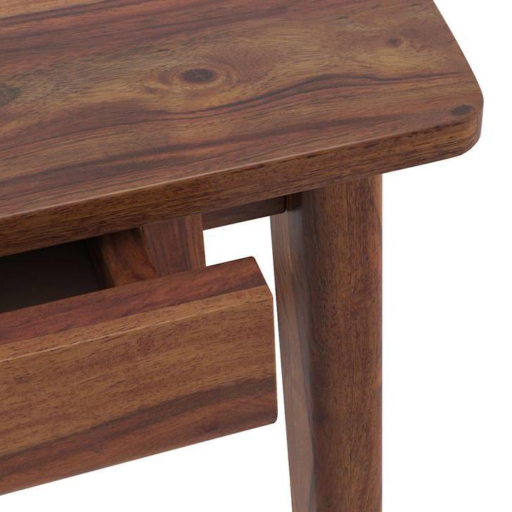 Larsson Solid Wood Study Table in Teak Finish