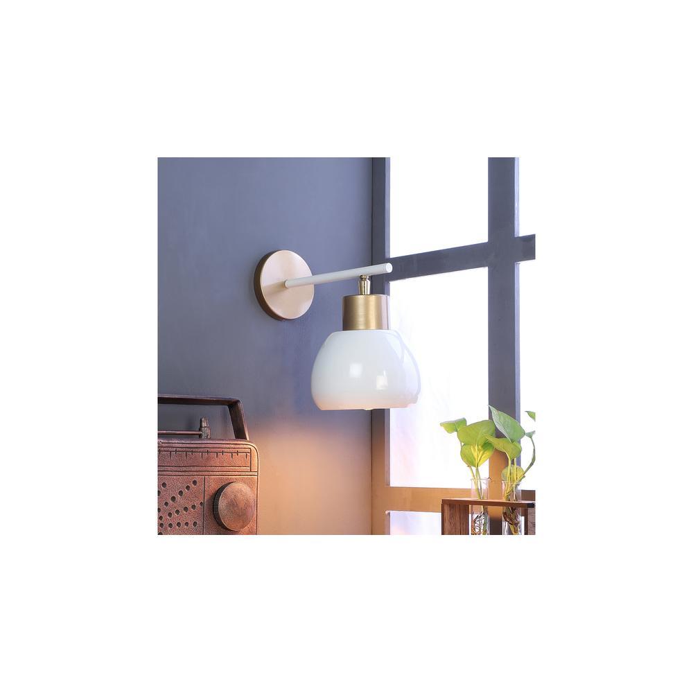 Bon-Bon White Metal Wall Light