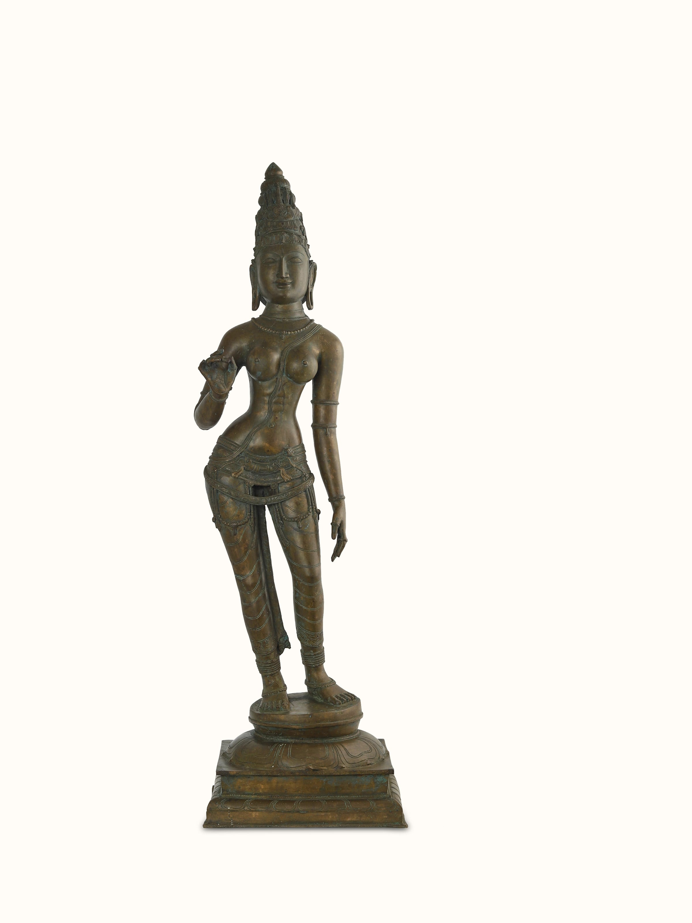 Bronze Casting Sivagami Idol