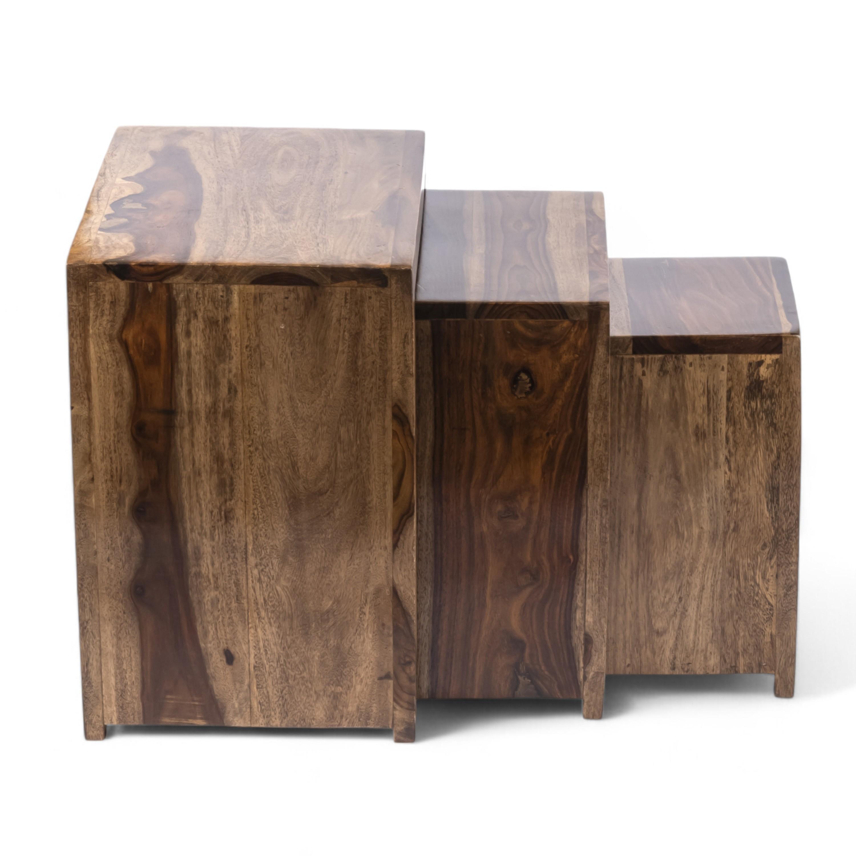 Oakland Nested Stool Set of 3