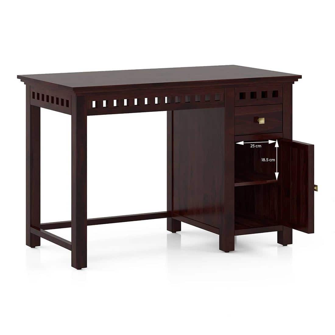 Fidora Study Table Finish - Mahogany