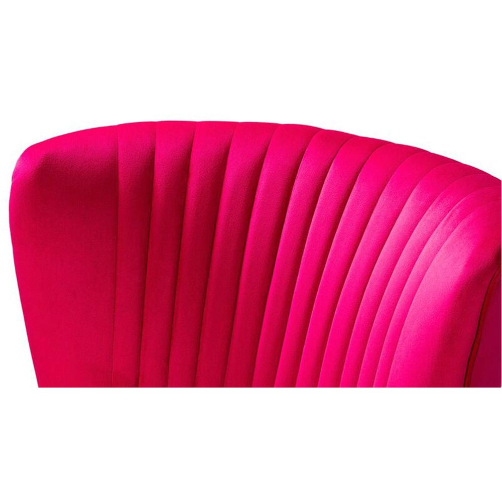Fission Accent Chair in Pink Colour