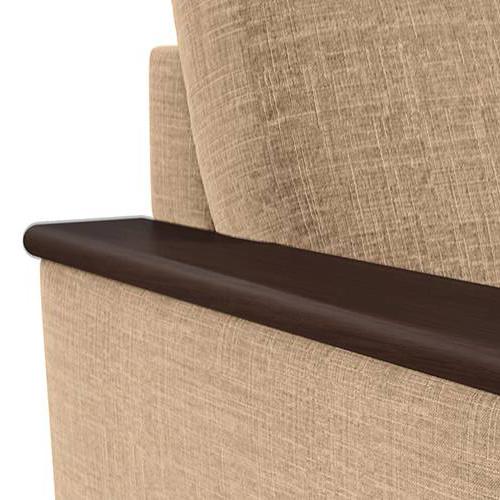 Corby Luxe 2 Seater Fabric Sofa in Sandshell Beige Colour