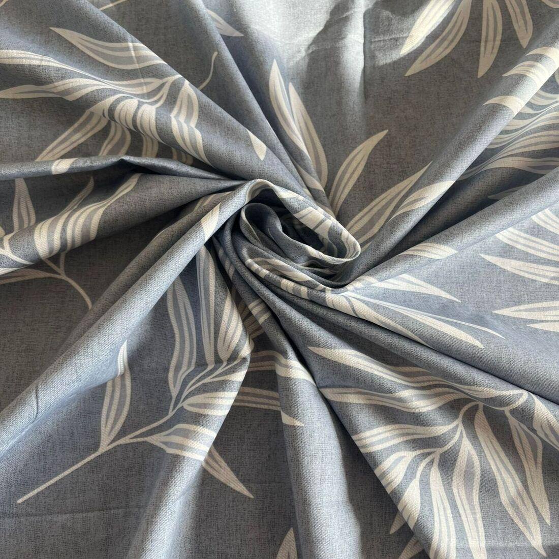 Threads Silky Touch Premium Queen Size Flat Bedsheet 254 x 230 cms