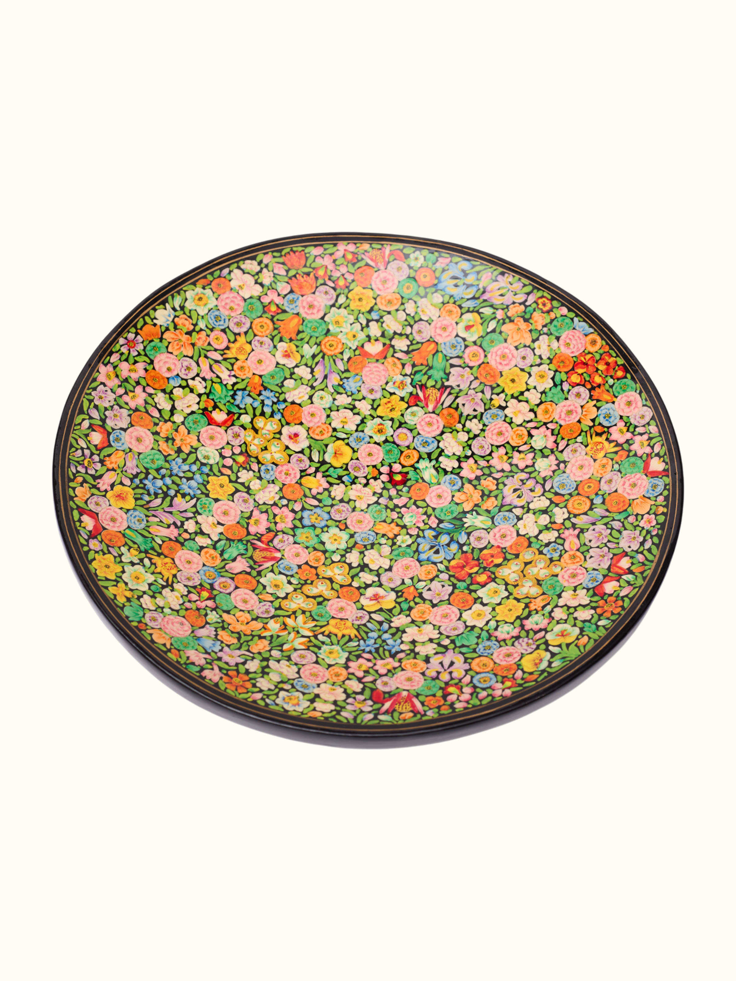 Circular Papier Mache Display Plate