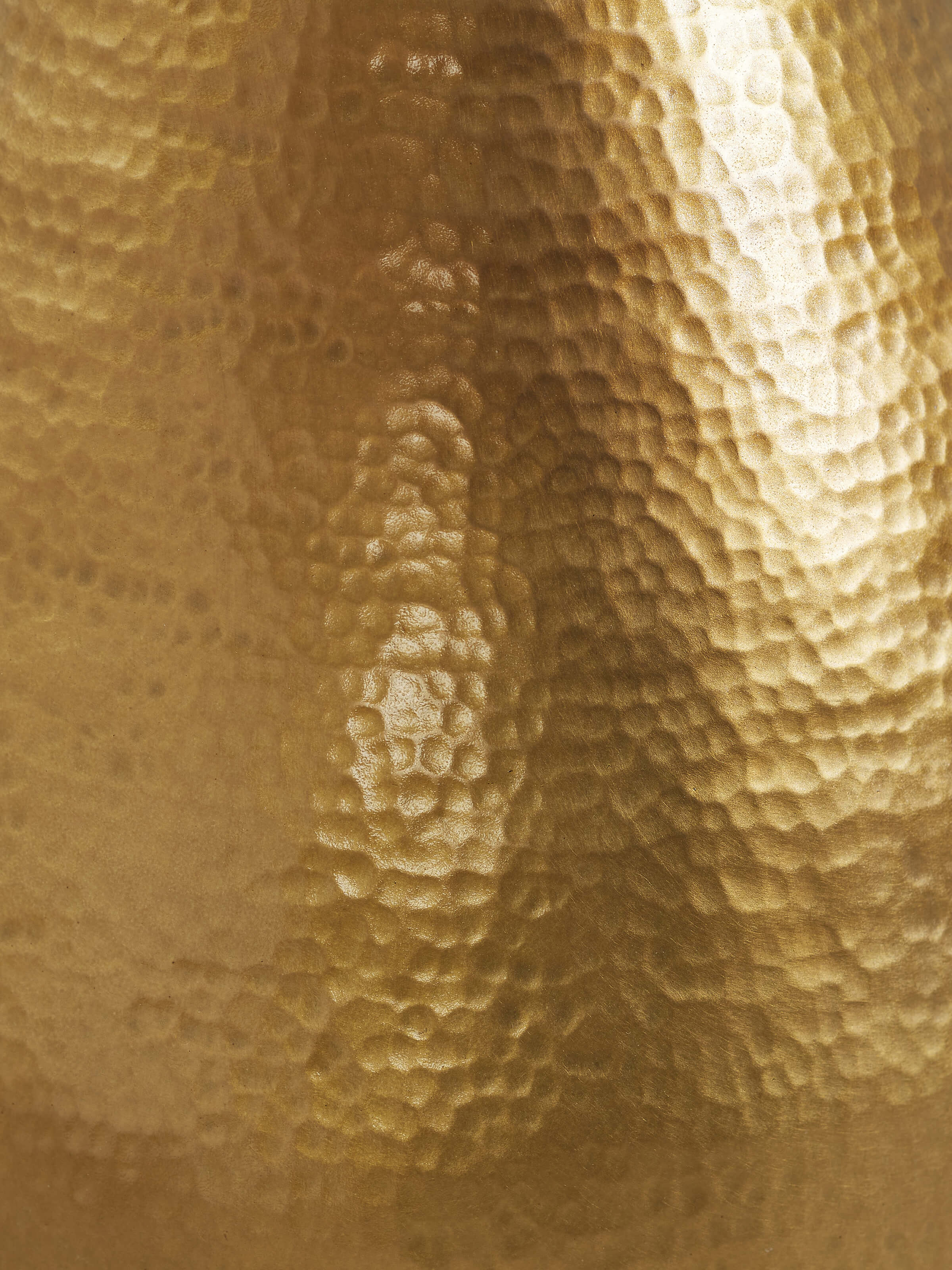 Detail shot of Cone Brass Thathera End & Side Table