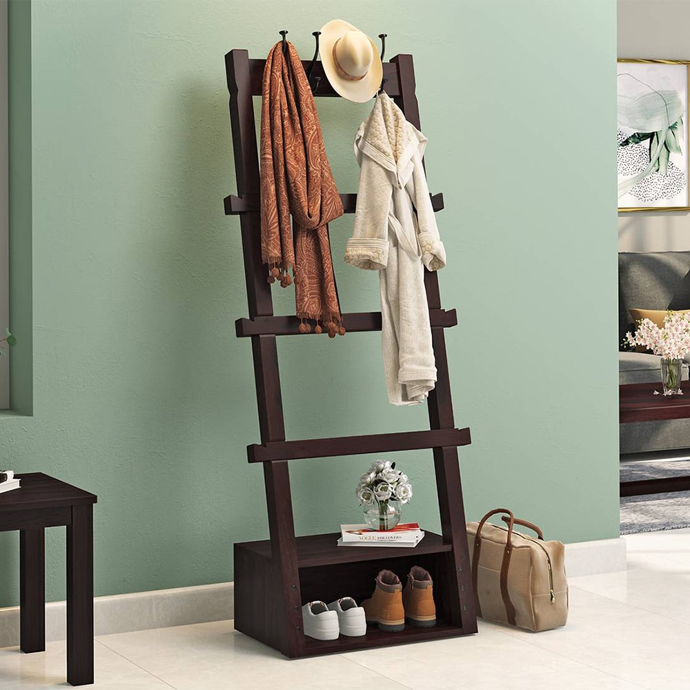 Alfred Coat Rack in Mahogany Finish