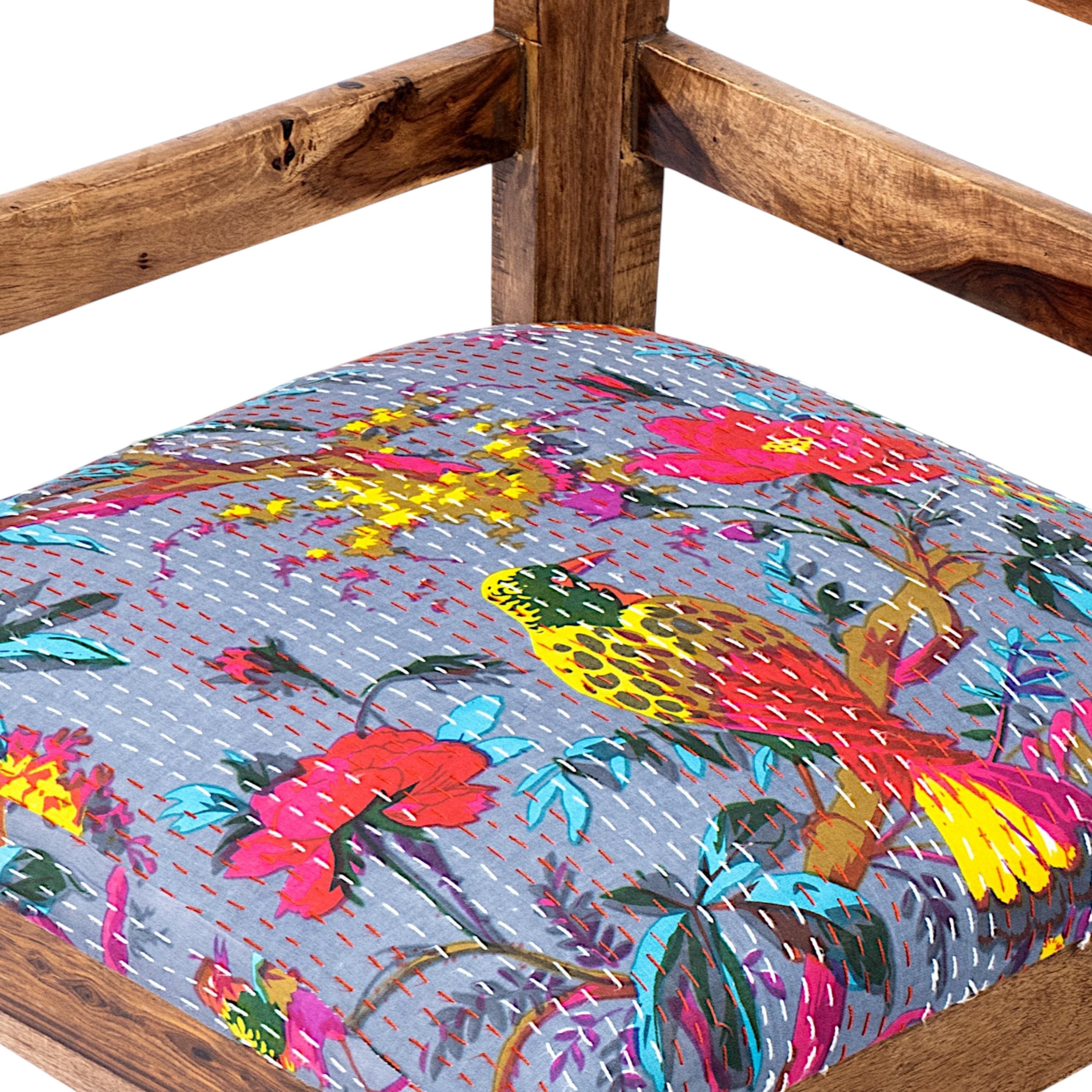 Kingston Sheesham Wood 4 seater Dining Table Set in Teak Finish