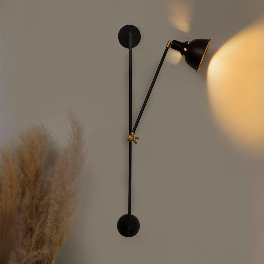 Swing Arm Corner Lamp Left Facing