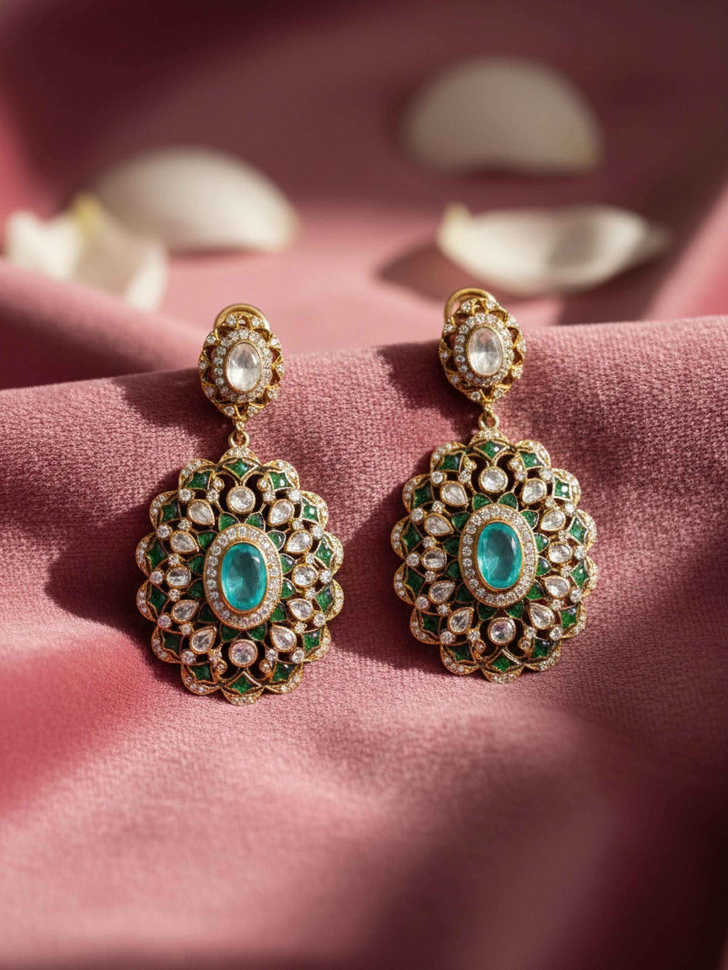 Silver Smithing Drop Earrings