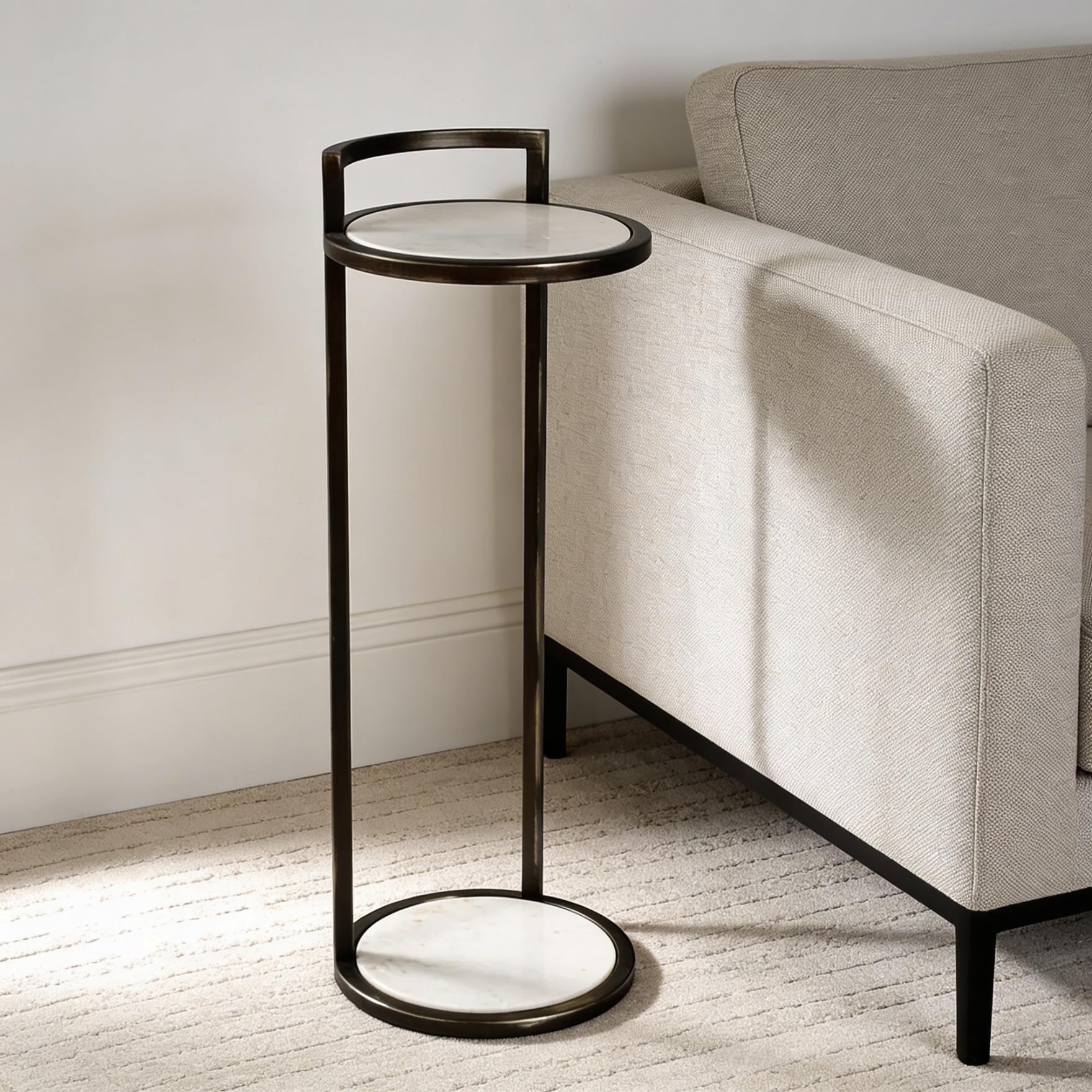 Round Marble Cocktail Table-image-45