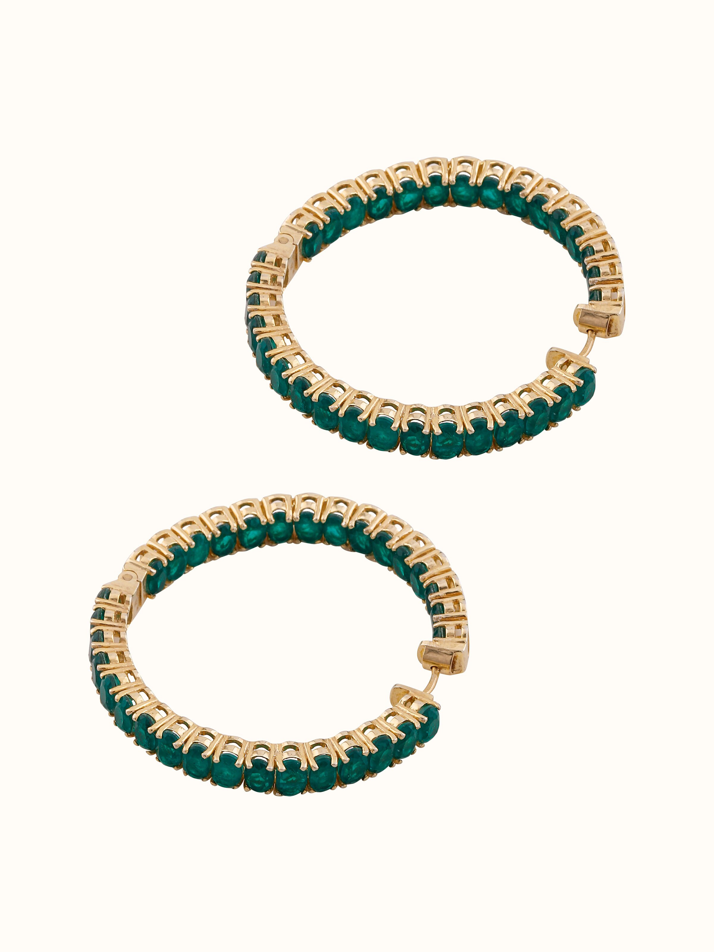 Silver Smithing Silver Hoop Earrings