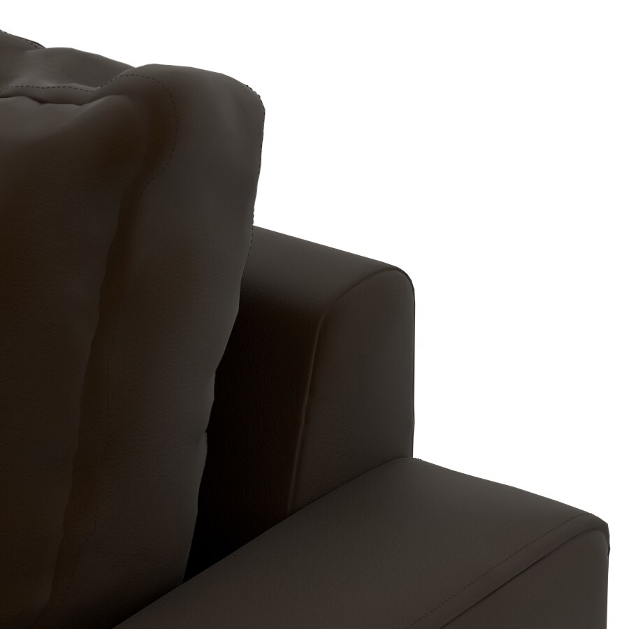 Apollo Sofa Set (Colour : Chocolate, Cushion : Soft, Back Type : Regular, Seater : 2+1+1)