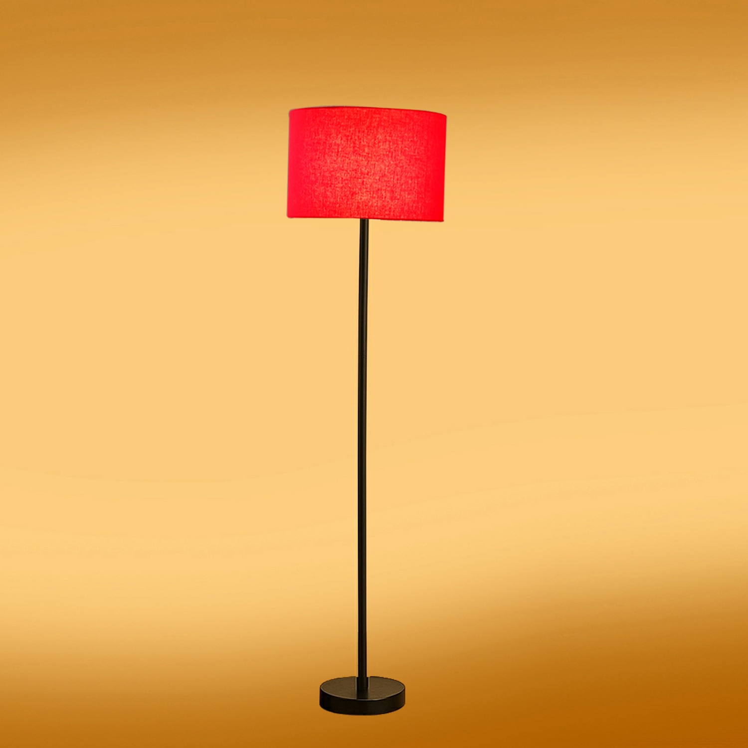 Devansh Wood Floor Lamp