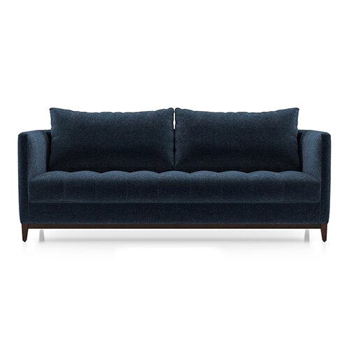 Florence Compact Sofa Set (Colour: Cobalt Blue, Seater: 3+1+1)