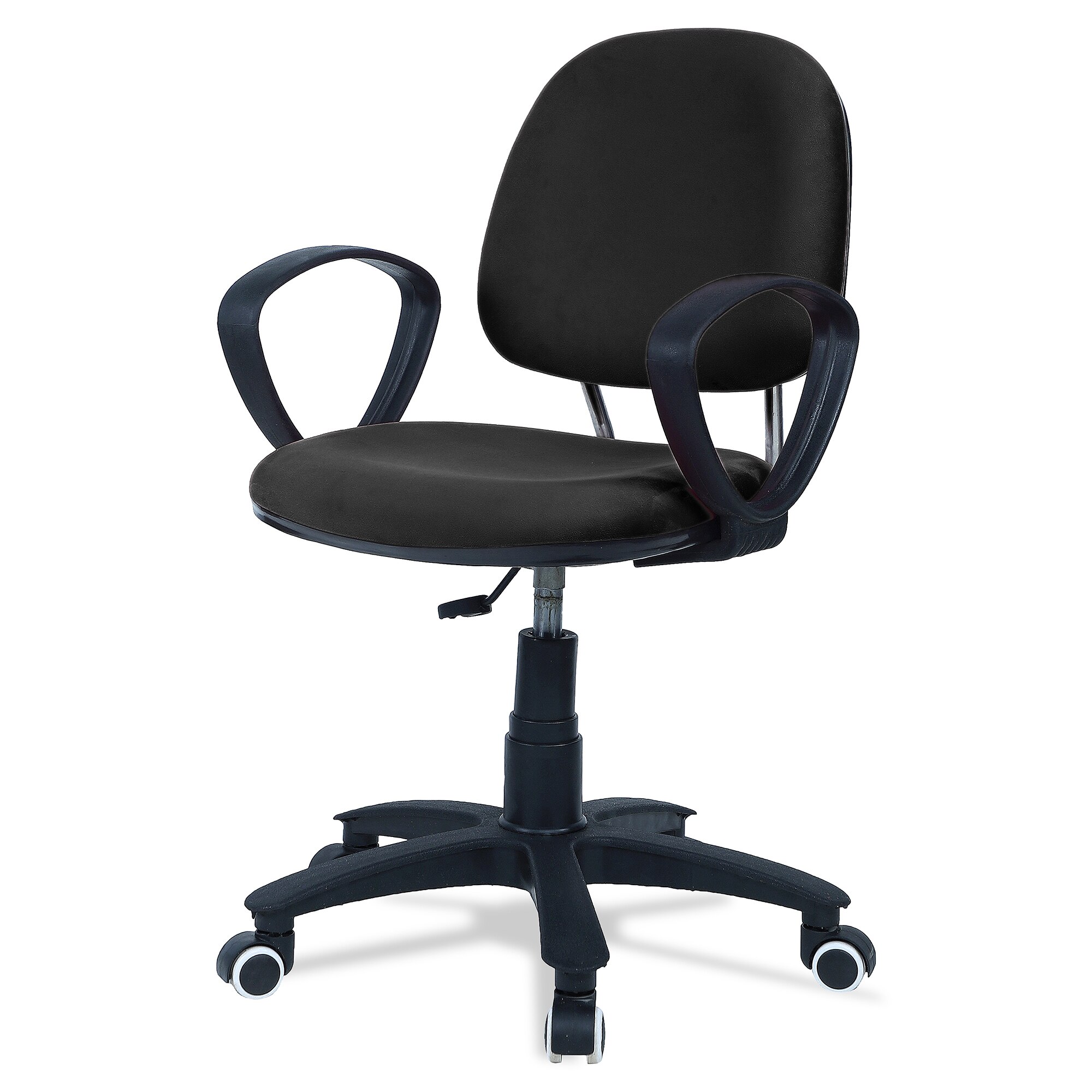 Doriona Low Back Ergonomic Chair in Black Colour