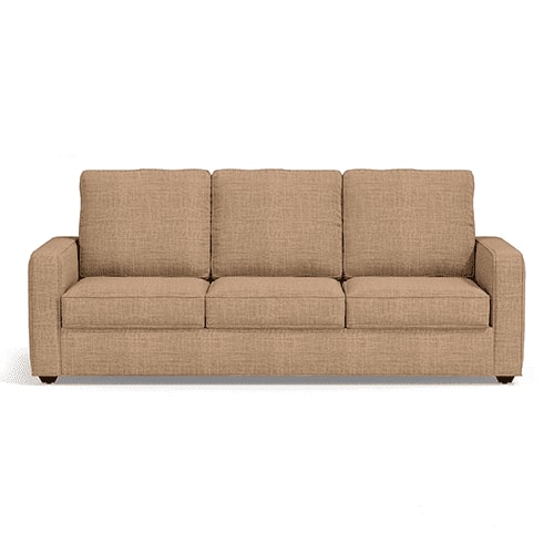 Apollo Sofa Set (Colour : Sandshell Beige, Cushion : Soft, Back Type : High Back, Seater : 3+1+1)