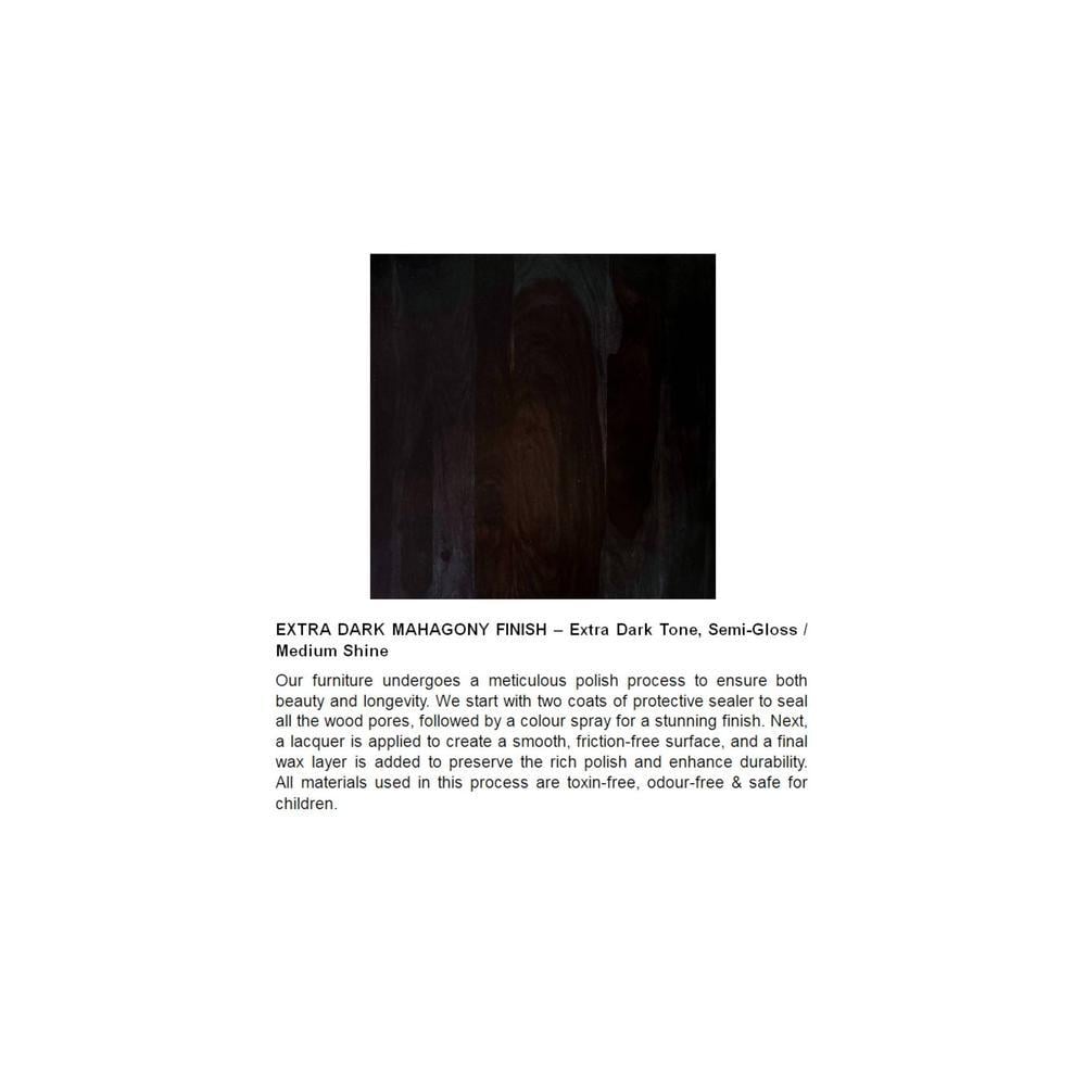 Wembley Sheesham Wood Wine Rack in Dark Walnut Finish