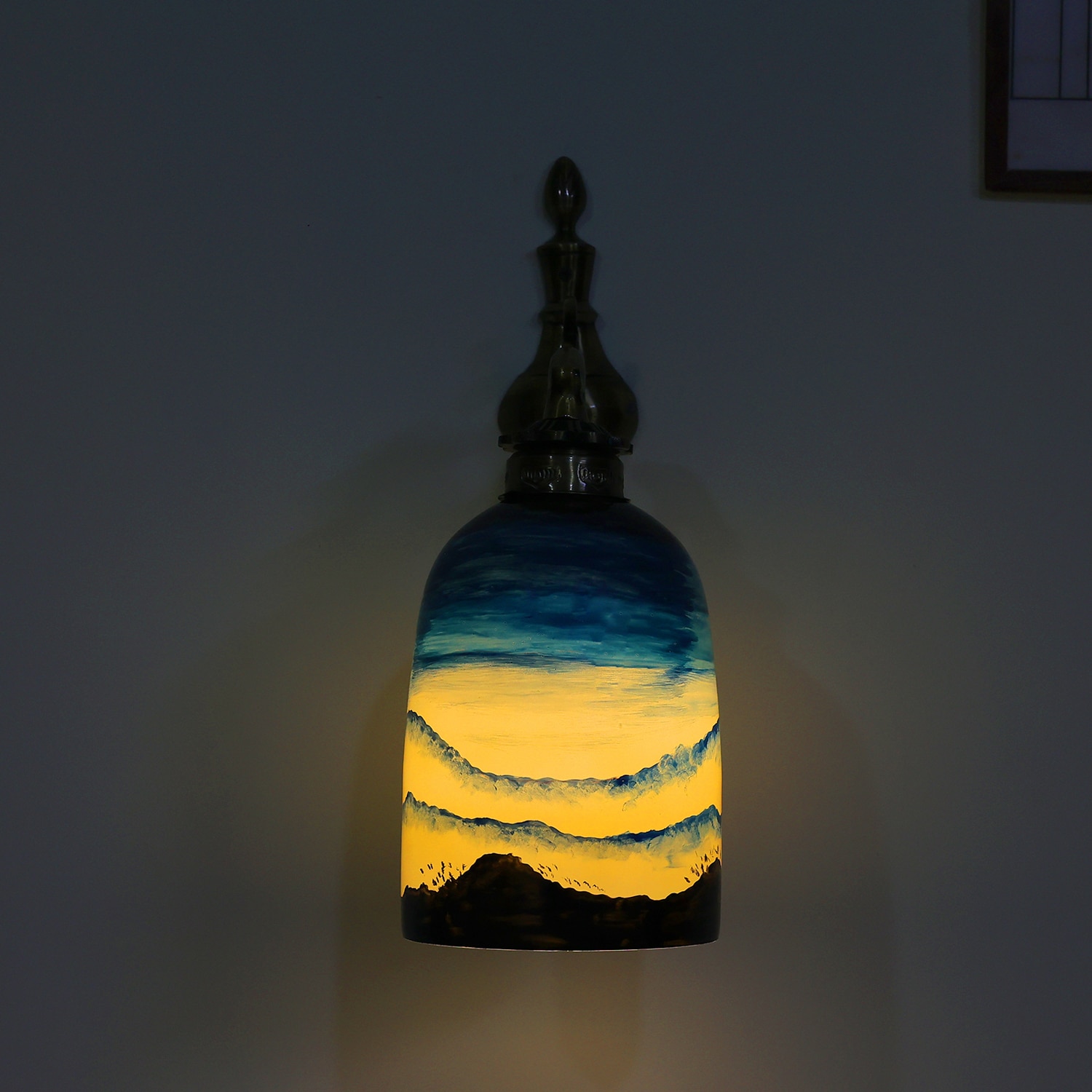 Modern Electric Wall Light in White Colour-image-2