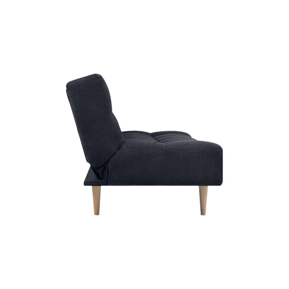 Ofra 3 Seater Sofa Cum Bed In Black Color