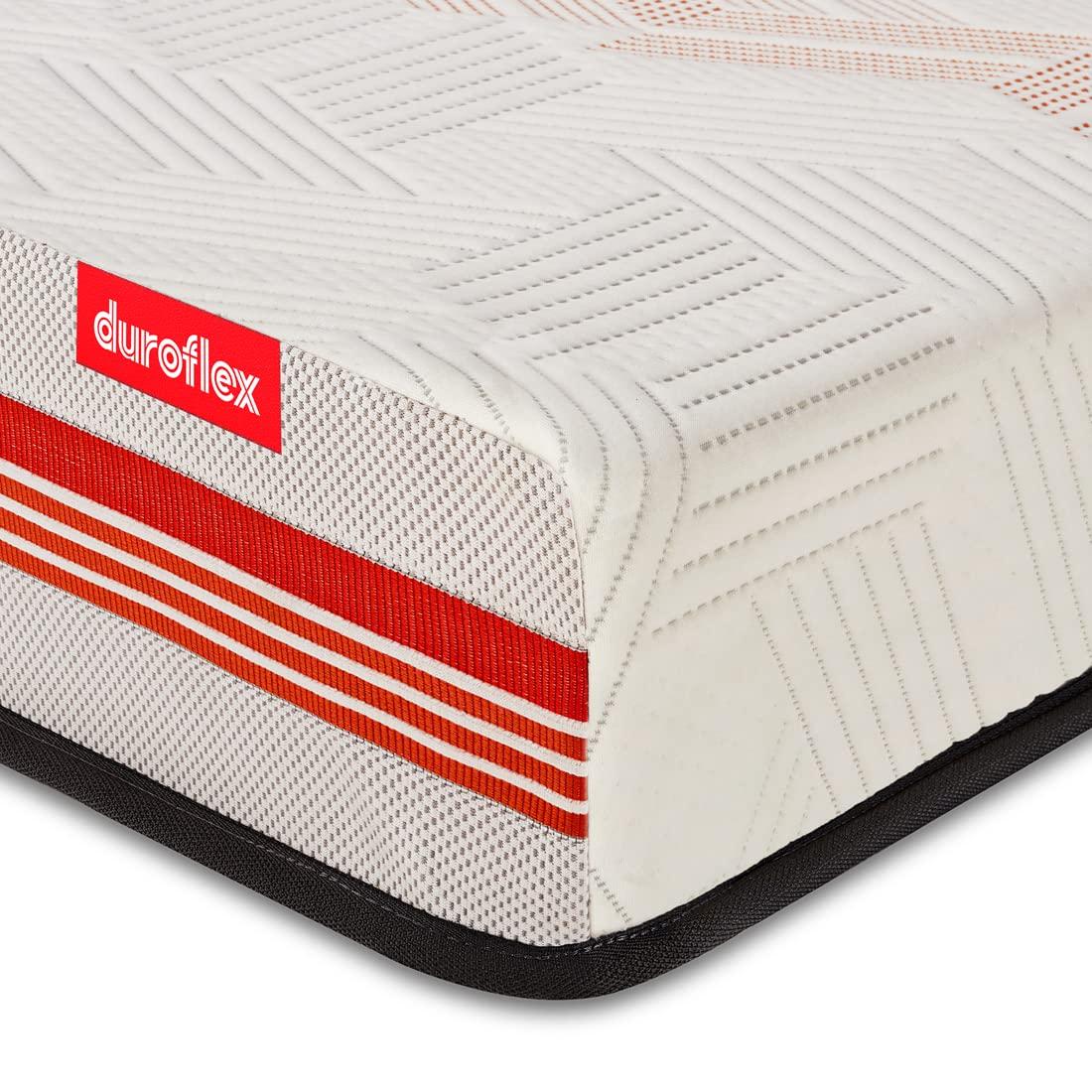 Quboid 3 Zoned NRG Layer Medium Firm Qube Cell Mattress with Zero Motion Transfer