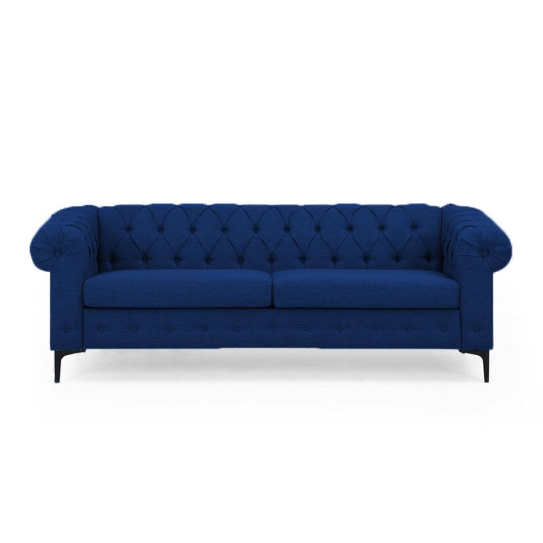 Rolex Fabric Sofa - Navy Blue