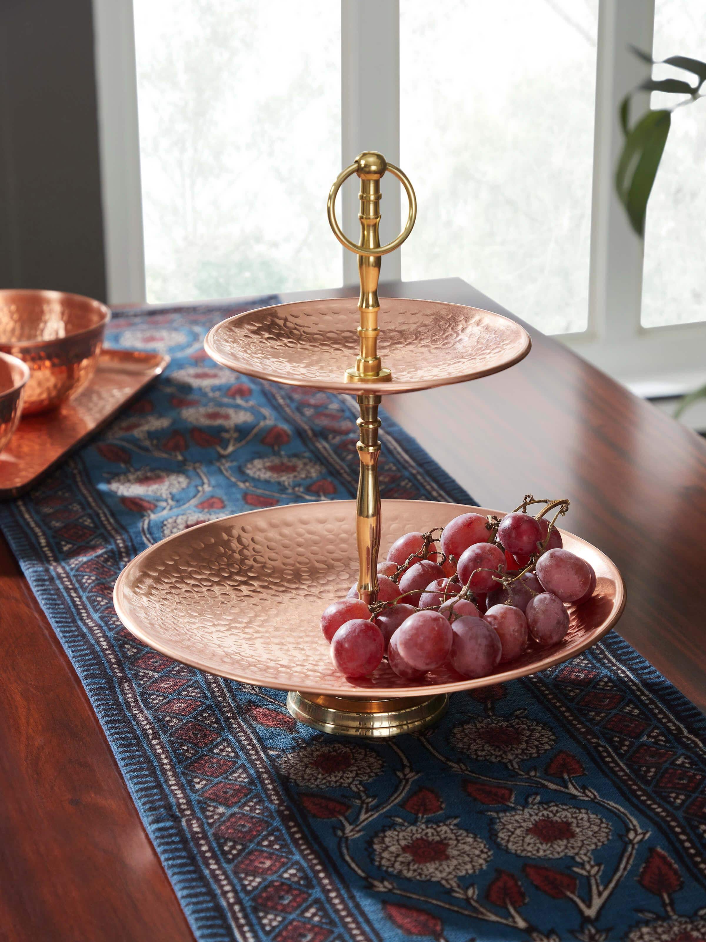 Copper Dessert Stand