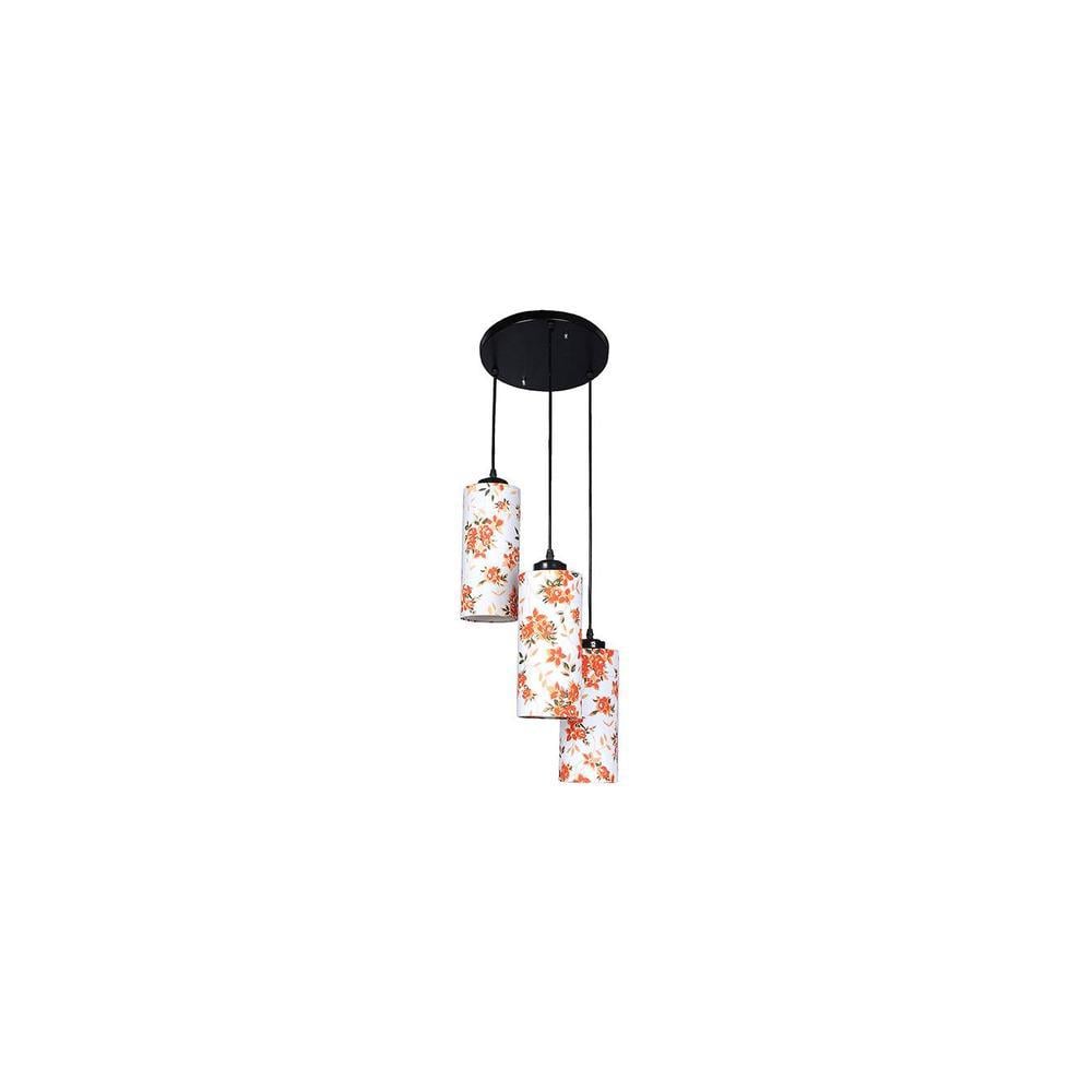 Kashton Multicolour Fabric Cluster Hanging Light