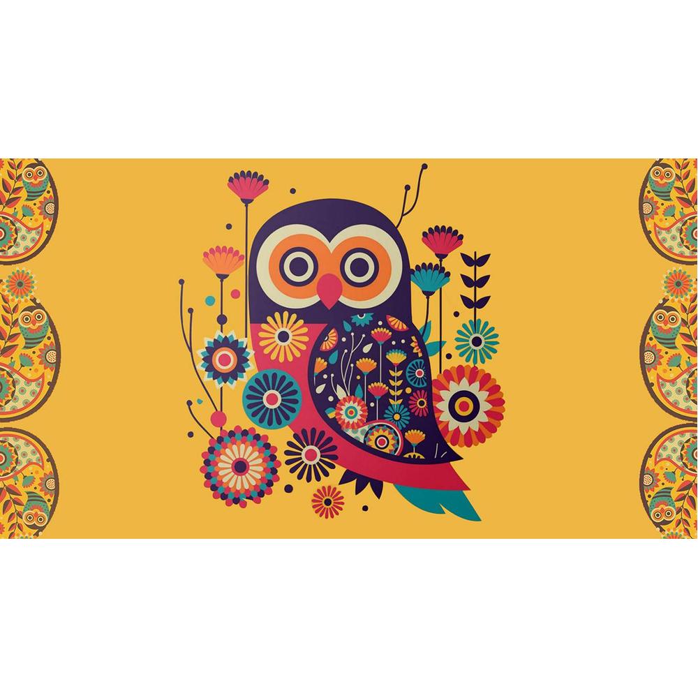 Nocturnal Nook Solid Wood Breakfast Table/Tray In Multicolour