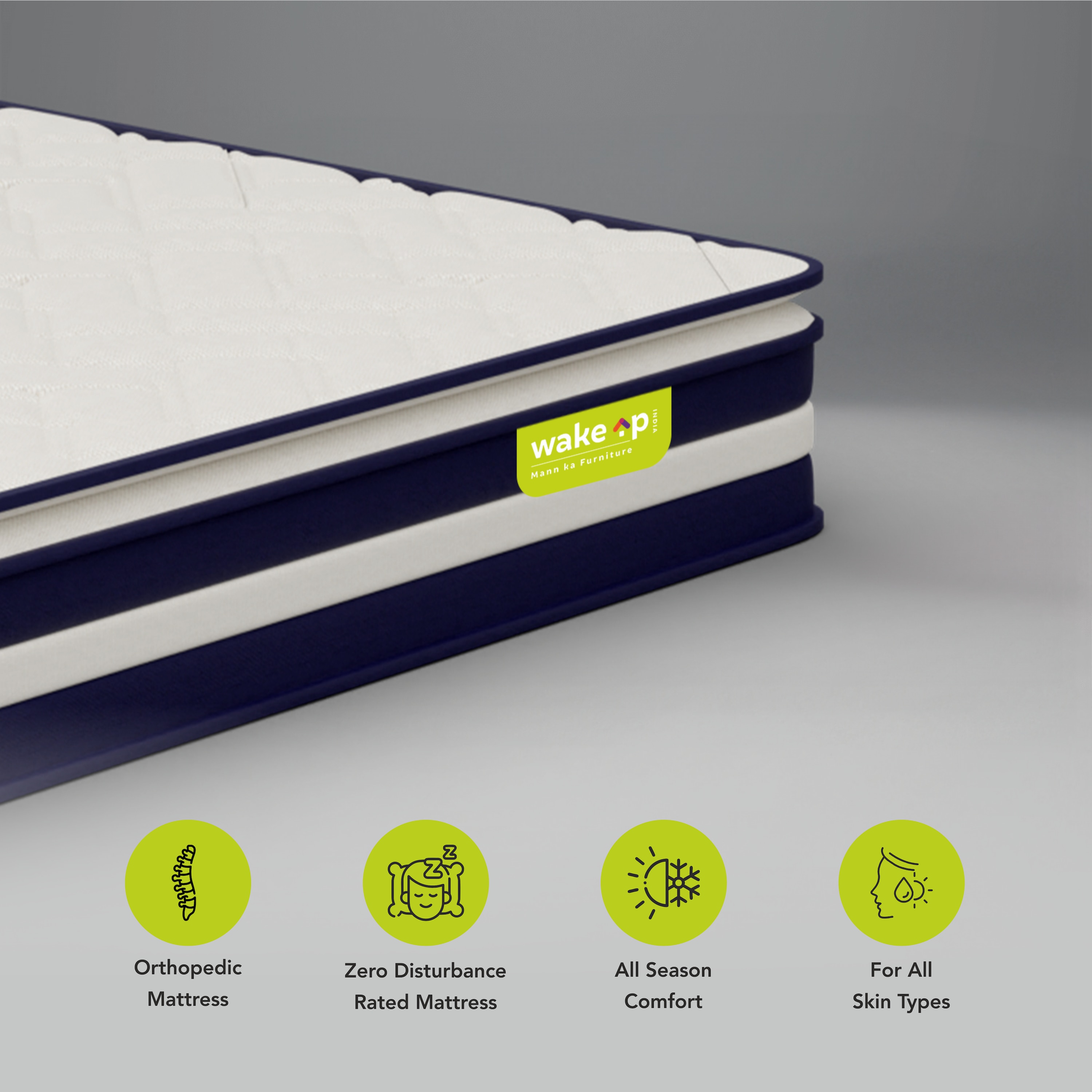 Smarttech Pillowtop Hybrid Pocket Spring Mattress (78 x 42 in, 12 Inches)
