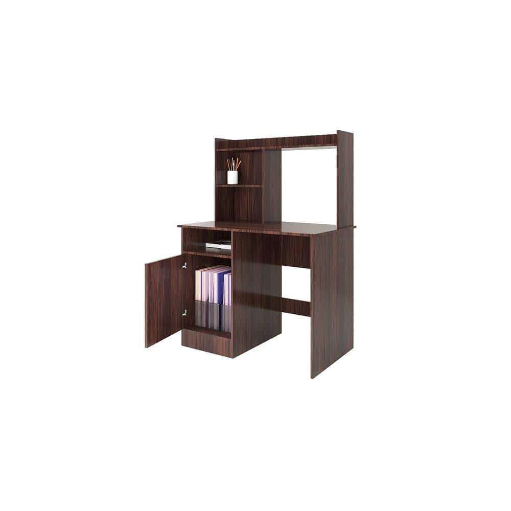 Sayoko Study Table (Rattan Door)