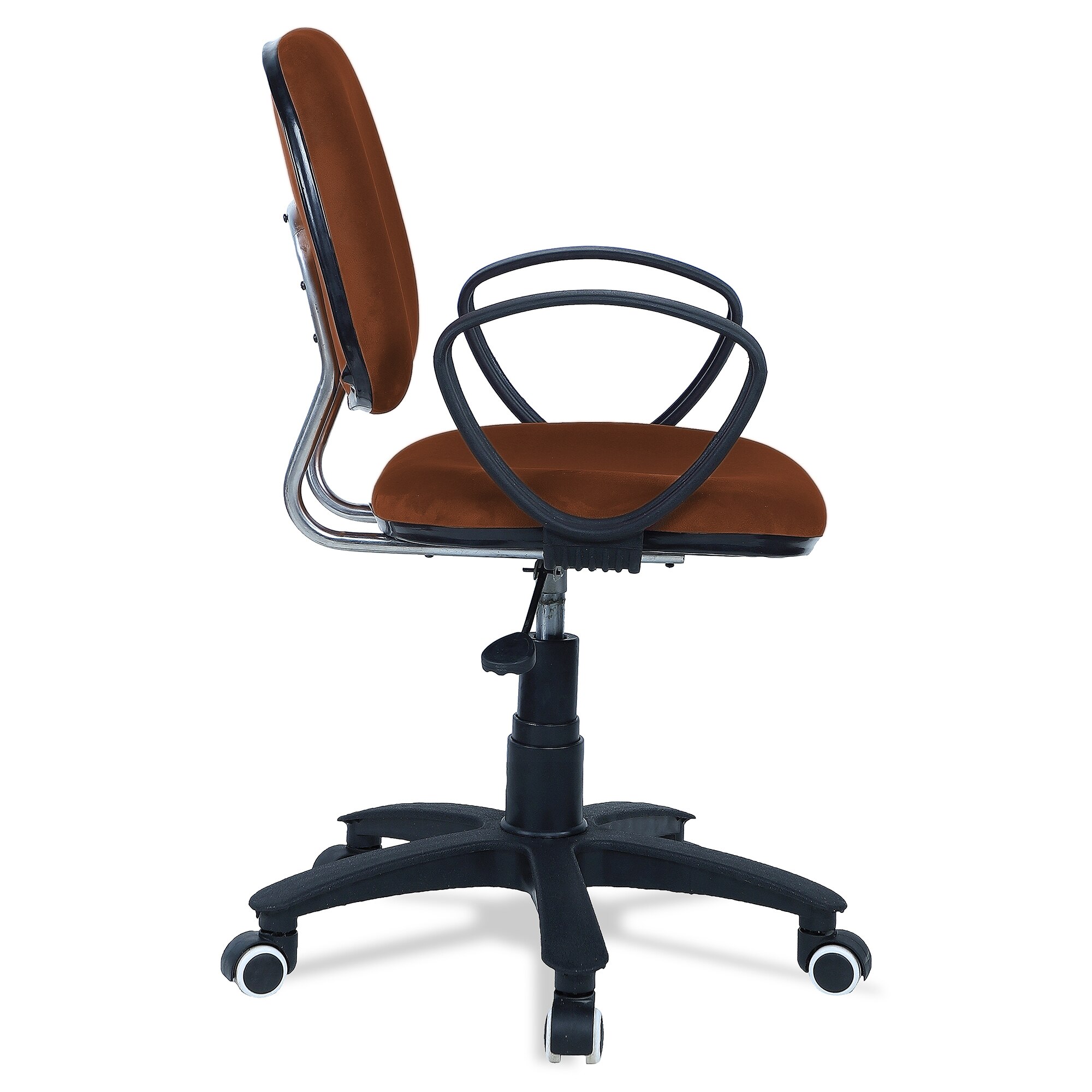 Doriona Low Back Ergonomic Chair in Brown Colour
