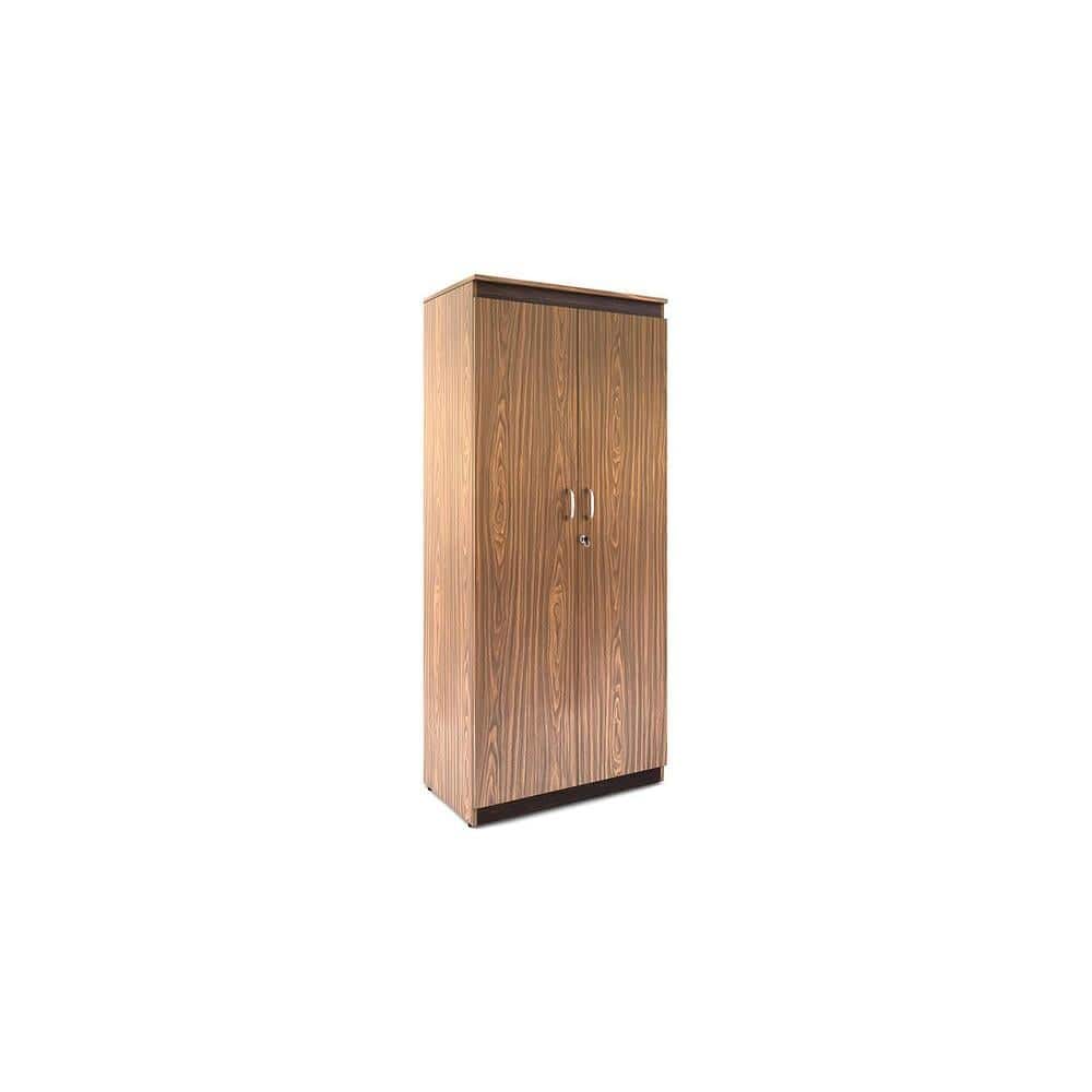 Coral 2 Door Wardrobe In Choco Walnut Finish