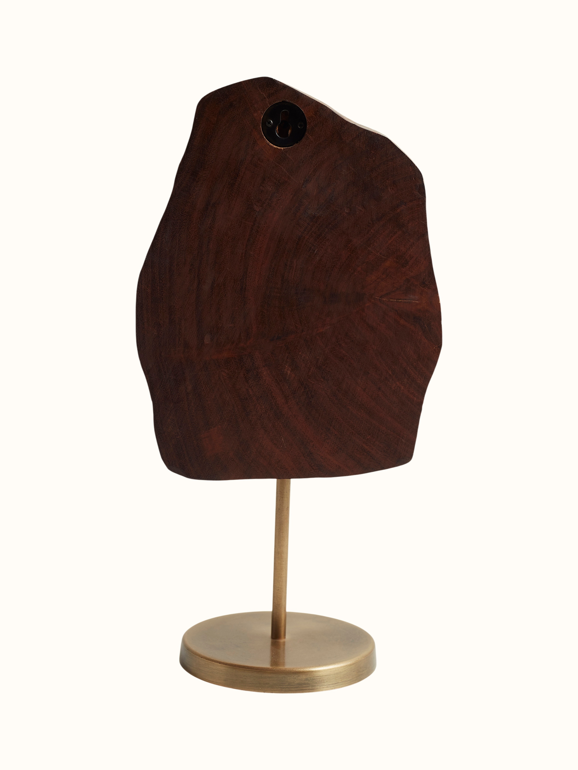 Back view of Sheesham Wood Carved Tree Wooden Block