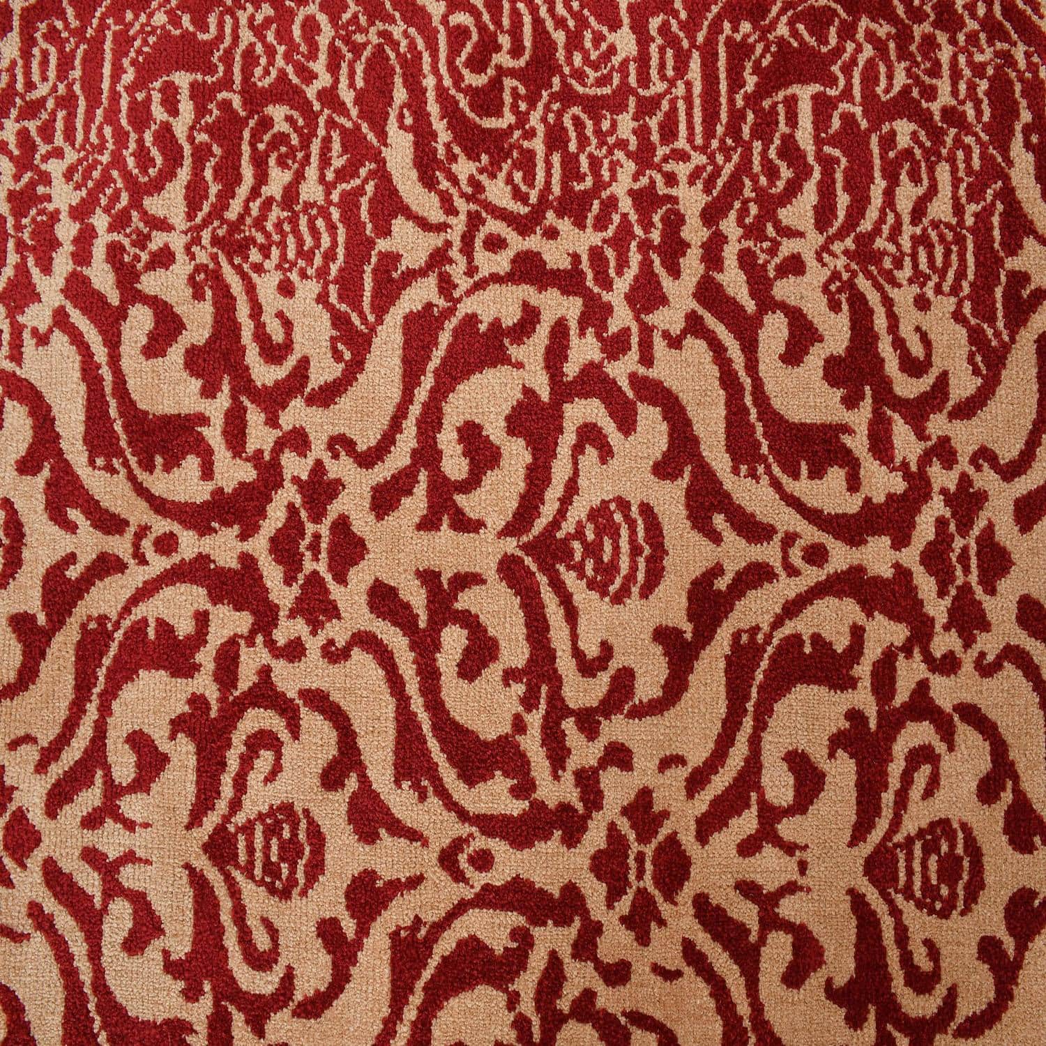 Multicolor Traditional Machine Made Polyester 6 X 9 Feet Carpet