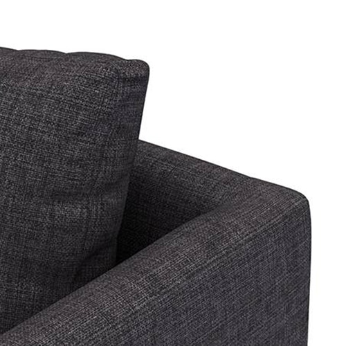 Florence Compact Sofa Set (Colour: Steel Grey, Seater: 3+1+1)