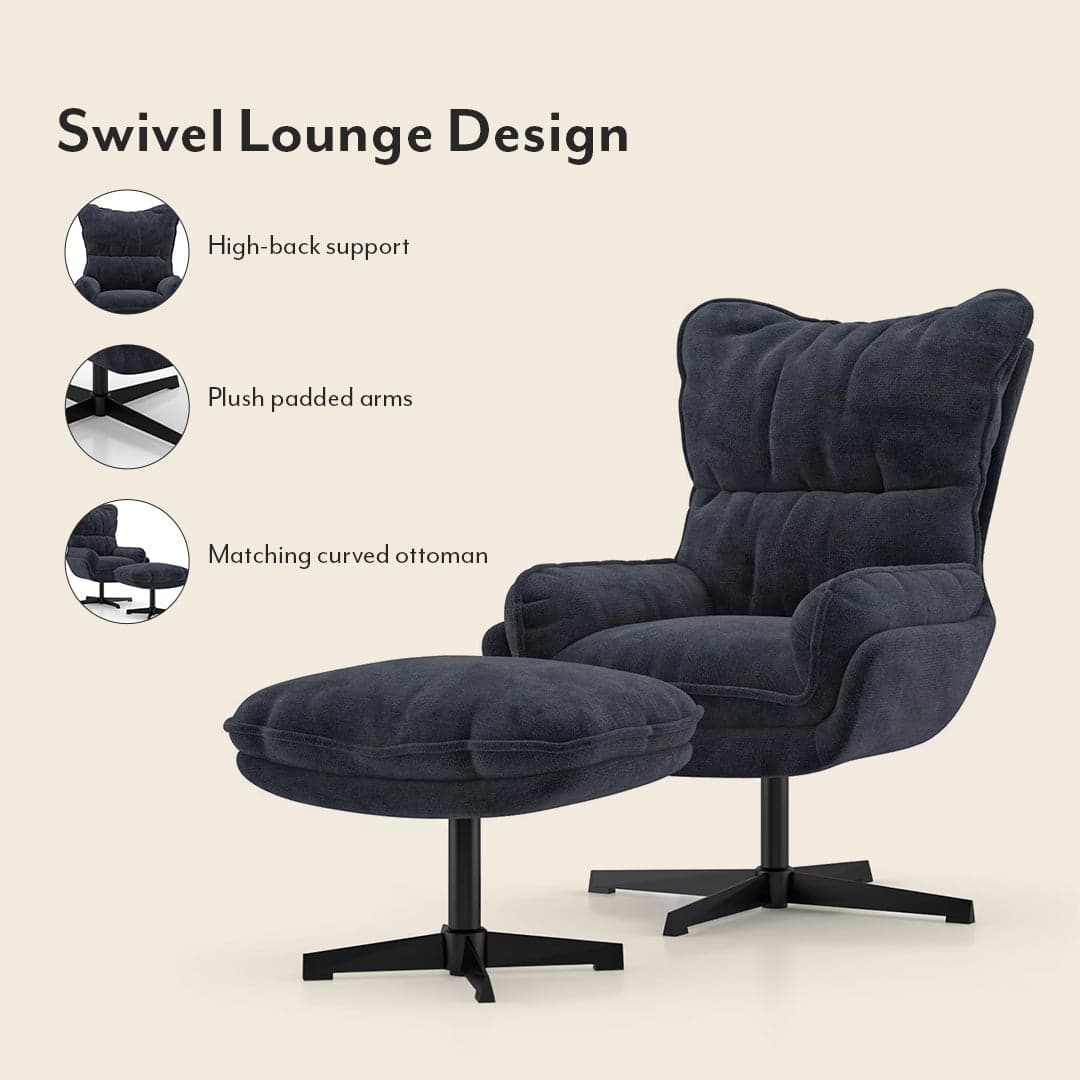 ottoman home lounge chair