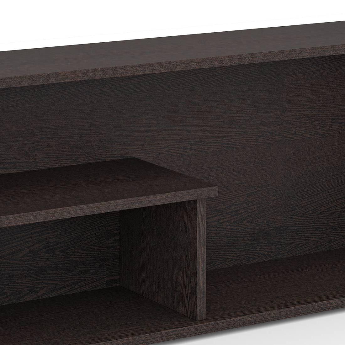 Bruce Engineered Wood Free Standing TV Unit in Walnut Finish