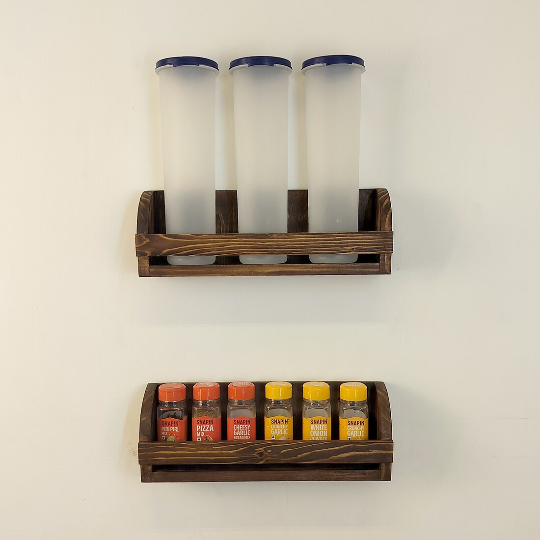Erik Wooden Wall Shelf Organiser