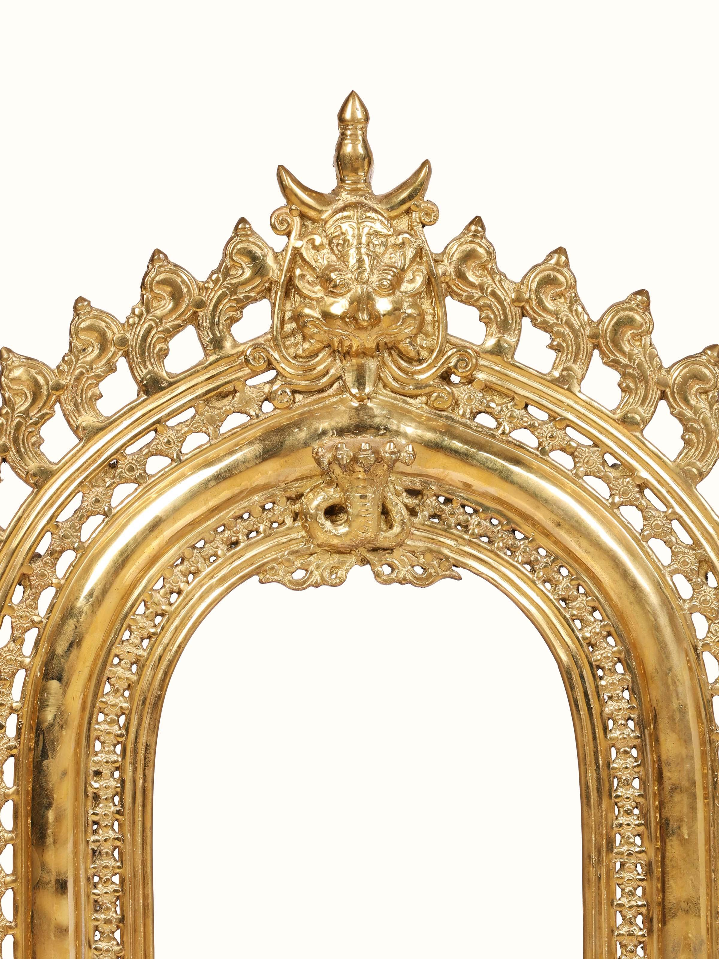 Prabhavali Brass Wall Accent