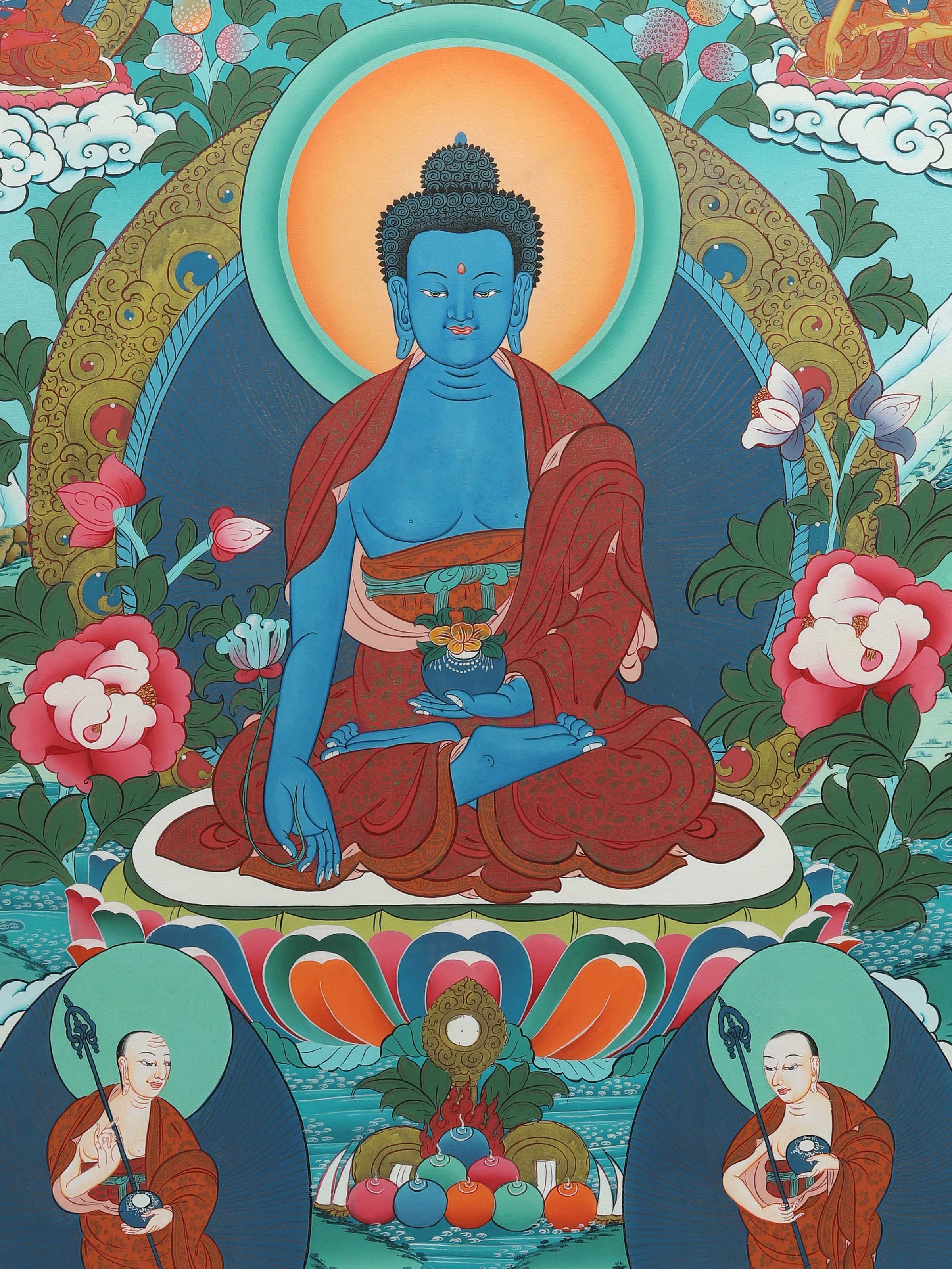 Buddha Mandala Thangka Painting