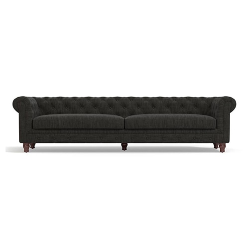Winchester Premium 4 Seater Fabric Sofa in Graphite Grey Colour