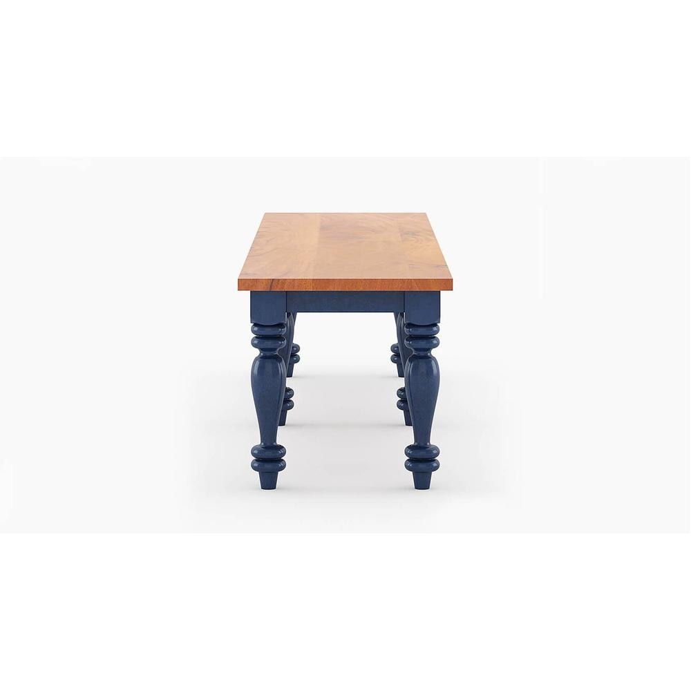 Noguchi  Mango Wood Bench In Natural