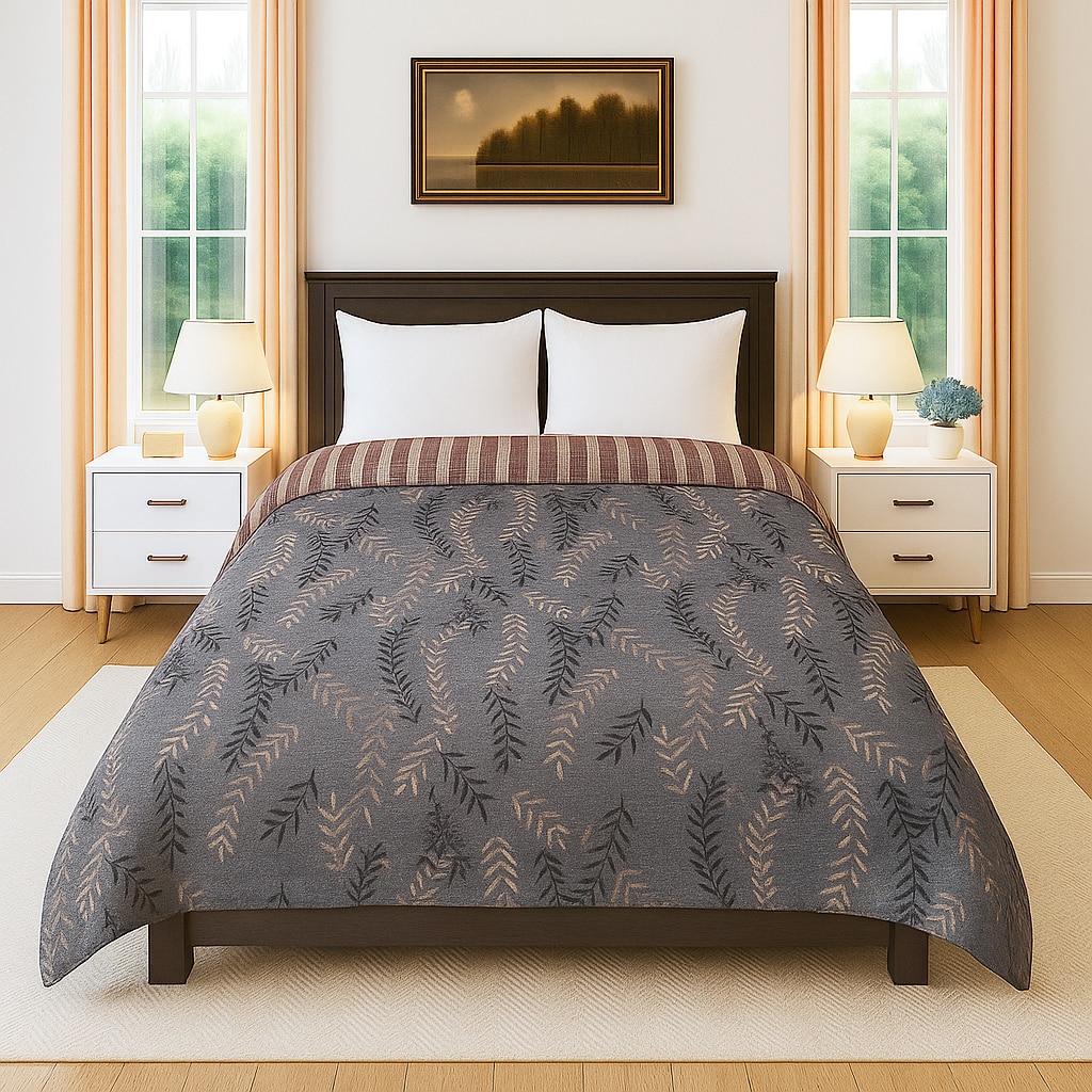 Soft,Luxurious, All Season & Cozy Double Bed Comforter