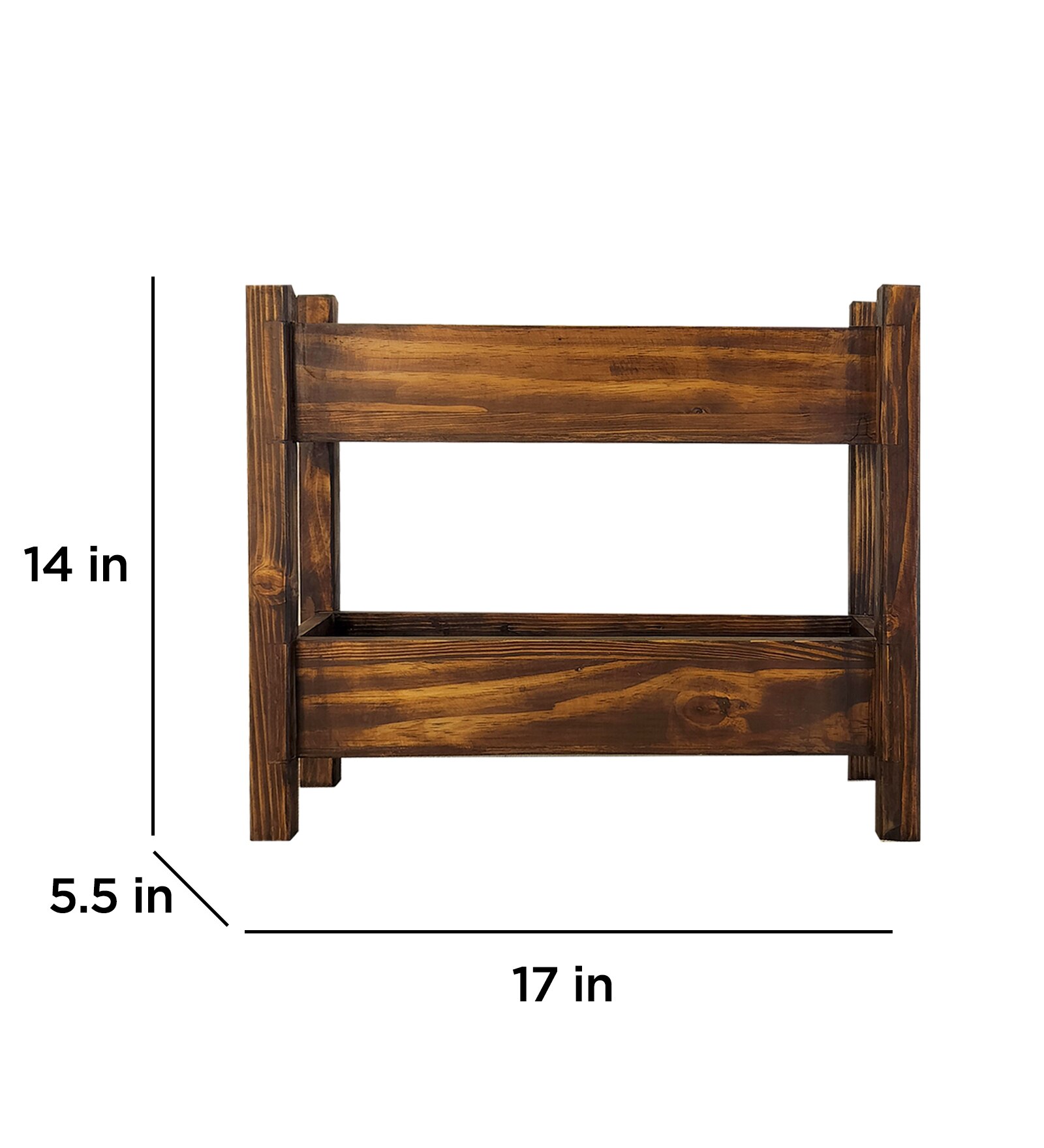 Evana Wooden Kitchen Countertop Organiser