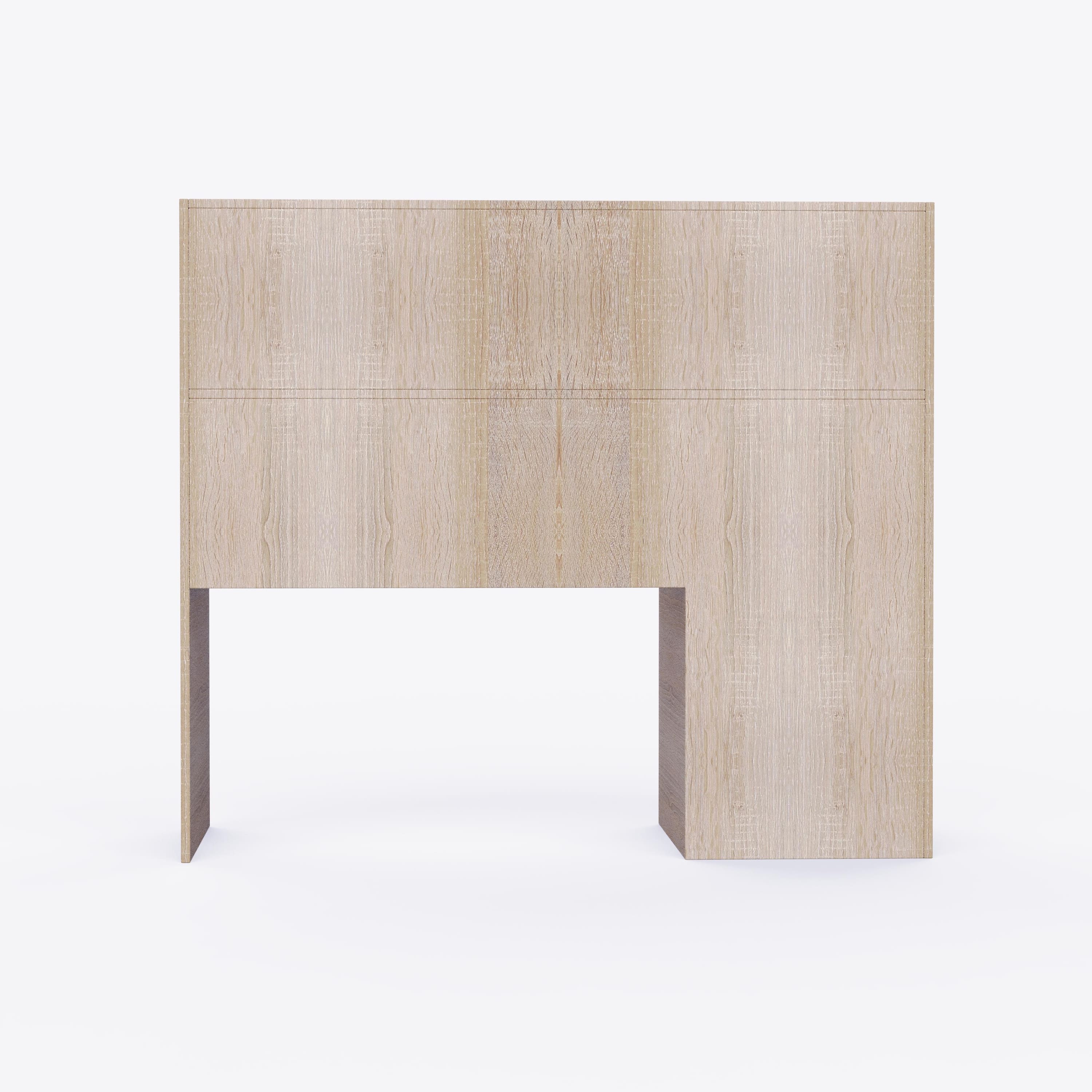 Elementary Study Table In Oak Colour