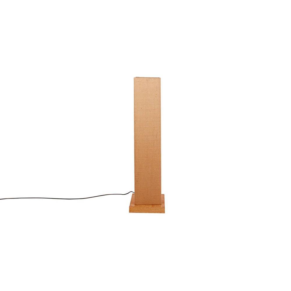 Miranda Beige Cotton Shade Floor Lamp