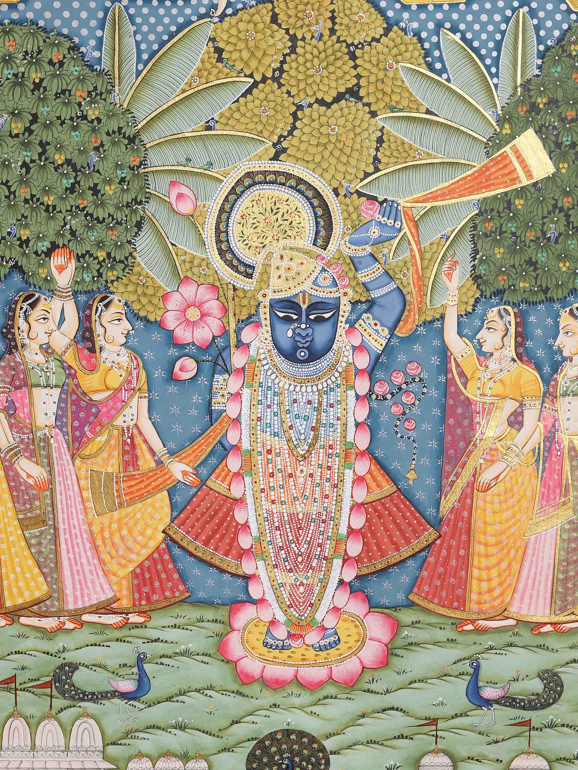 Sharad Purnima 24 Darshan Pichwai Painting