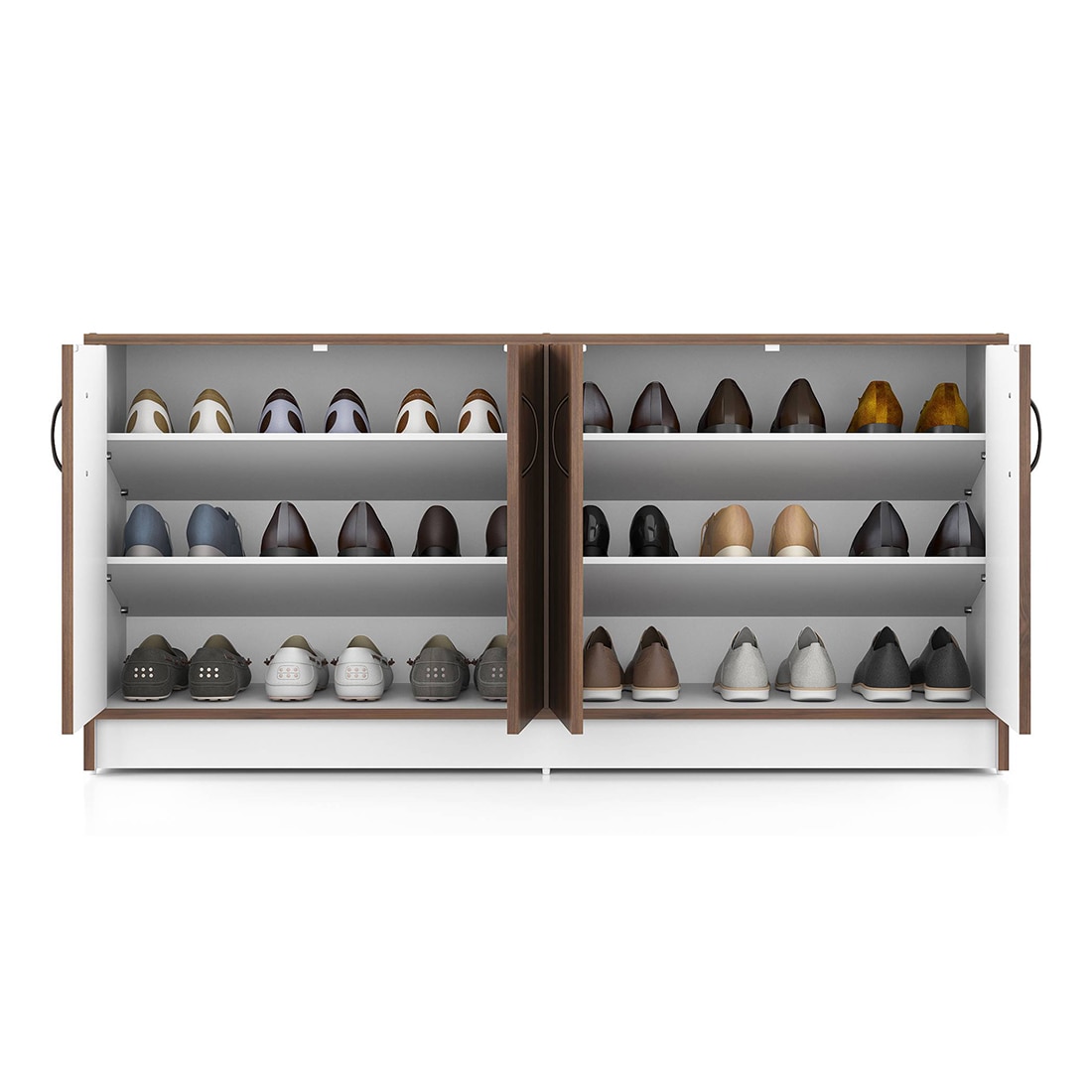 WHAT WE WANT WWW_RACK （L） Buy Raxon World 6-Tier Shoe Rack With Zip Door Cover Made In India