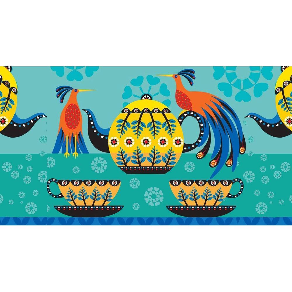 Globally Indian Solid Wood Bookshelf and Serving Tray In Multicolour